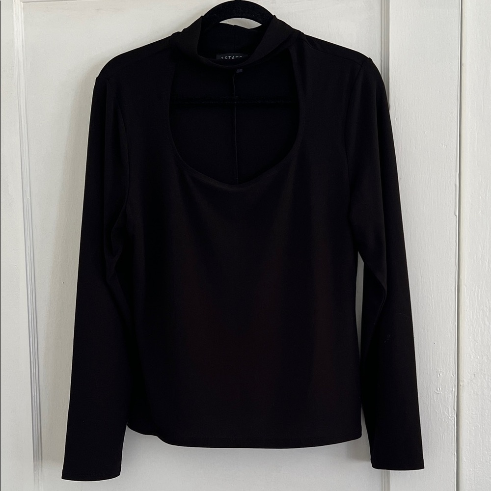 1. State Chic Black Long Sleeve Top
